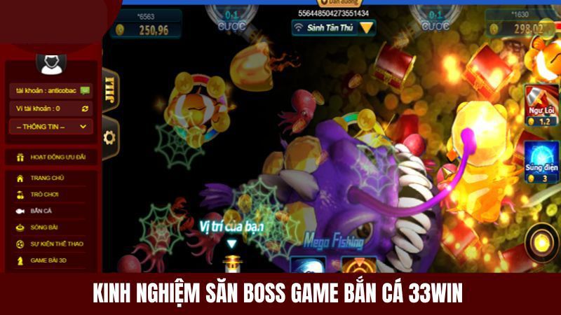 Kinh Nghiệm Chọn Phòng Chơi Và Tung Chiêu Săn Boss Game Bắn Cá 